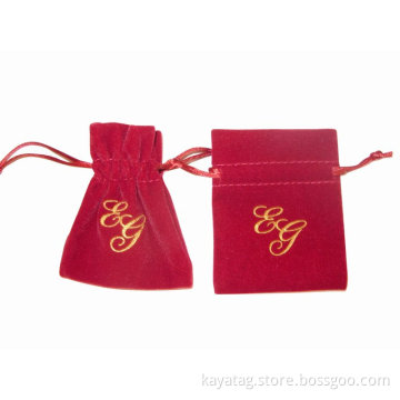 Flocked Velvet Bags